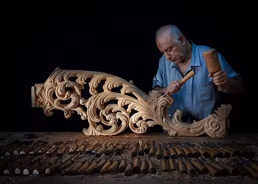 Wood carving master